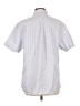 DKNY 100% Cotton Silver Short Sleeve Button-Down Shirt Size L - photo 2