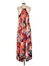 Nicole Miller 100% Polyester Tropical Orange Casual Dress Size L - photo 2