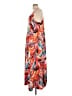 Nicole Miller 100% Polyester Tropical Orange Casual Dress Size L - photo 5