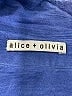 Alice + Olivia 100% Viscose Blue 3/4 Sleeve Button-Down Shirt Size S (estimated) - photo 7