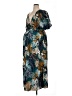 The Curve LA 100% Polyester Tropical Blue Casual Dress Size 1X - photo 1