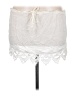 Re:named 100% Polyester White Ivory Casual Skirt Size S - photo 1