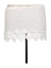 Re:named 100% Polyester White Ivory Casual Skirt Size S - photo 2