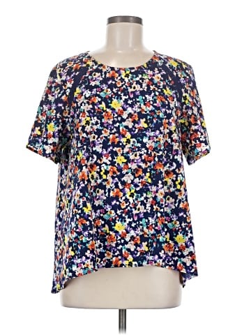 Uttam Boutique Short Sleeve Blouse (view 1)