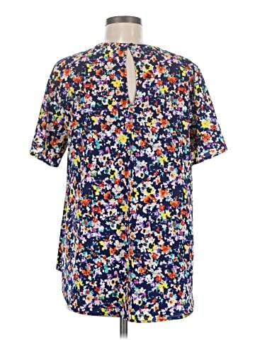 Uttam Boutique Short Sleeve Blouse (view 2)