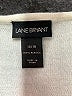 Lane Bryant 100% Acrylic Ivory Long Sleeve Top Size 14 - 16 Plus - photo 7
