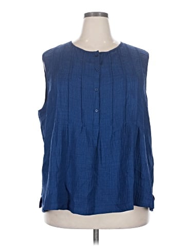 Max Studio Sleeveless Blouse (view 1)