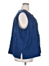 Max Studio 100% Polyester Blue Sleeveless Blouse Size 3X - photo 4