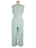 Calvin Klein Solid Green Jumpsuit Size 14 - photo 2