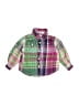 Ralph Lauren Plaid Green Long Sleeve Button-Down Shirt 6-9 MO / 9 MO - photo 1