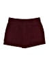 Rosio Solid Burgundy Shorts Size M - photo 1