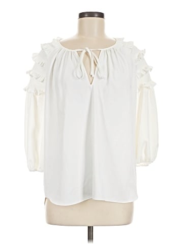 Amanda Uprichard 3/4 Sleeve Blouse (view 1)