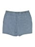 Lands' End Chevron-herringbone Blue Shorts Size 16 - photo 2