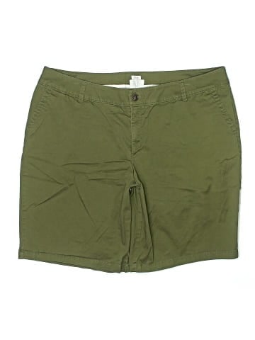 Liz Claiborne Khaki Shorts (view 1)