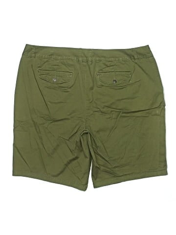 Liz Claiborne Khaki Shorts (view 2)