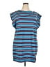 J.Crew 100% Cotton Stripes Blue Casual Dress Size 2X - photo 1