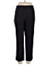 Renuar Black Casual Pants Size 16 - photo 1