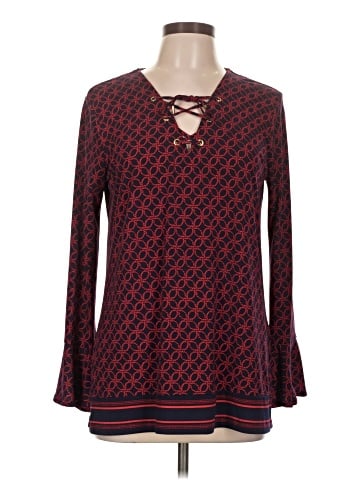 MICHAEL Michael Kors Long Sleeve Blouse (view 1)