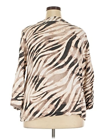 JM Collection 3/4 Sleeve Blouse (view 2)