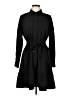 Nine West 100% Polyester Black Trenchcoat Size L - photo 1