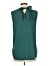41Hawthorn 100% Polyester Teal Sleeveless Blouse Size L - photo 2