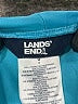 Lands' End Tie-dye Teal Athletic Shorts Size 8 - photo 3