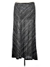 Isda & Co Chevron-herringbone Silver Casual Skirt Size 1X - photo 1