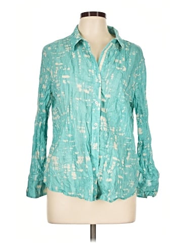 Nic + Zoe 3/4 Sleeve Button-Down Shirt (view 1)