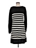 Hanna Andersson Stripes Black Casual Dress Size M - photo 2