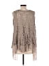 Easel 100% Acrylic Tan Cardigan Size L - photo 2