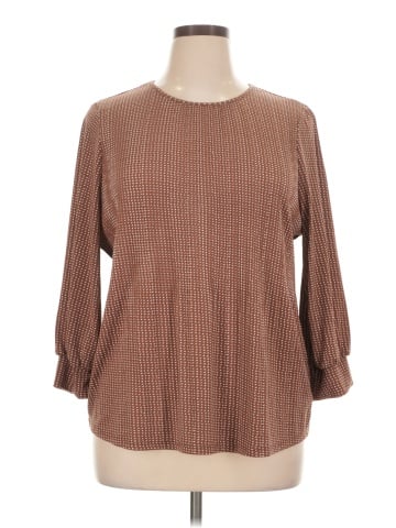 Adrianna Papell 3/4 Sleeve Blouse (view 1)
