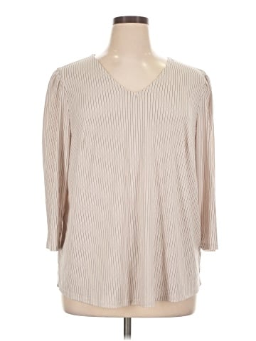 Adrianna Papell 3/4 Sleeve Top (view 1)