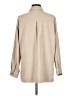 Chico's Design 100% Polyester Tan Long Sleeve Blouse Size Lg (2) - photo 2