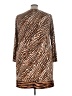 MICHAEL Michael Kors Animal Print Brown Casual Dress Size 3X - photo 2