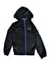 Columbia 100% Polyester Solid Black Windbreaker Size 8 - photo 1