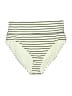 Calia Stripes Ivory Swimsuit Bottoms Size M - photo 1