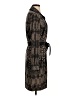 Etcetera Animal Print Black Cocktail Dress Size 4 - photo 4