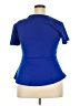Doublju 100% Polyester Blue Short Sleeve Top Size 3XL - photo 2