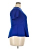 Doublju 100% Polyester Blue Short Sleeve Top Size 3XL - photo 4