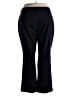 Lands' End Solid Black Active Pants Size 24W - photo 2
