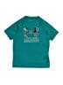 Under Armour 100% Polyester Teal Active T-Shirt Size S (youth) - photo 1