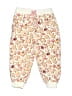 Unbranded Hearts Ivory Casual Pants Size 6-9 mo - photo 1