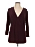 Travelers by Chico's Burgundy Kimono Size Lg (2) - photo 1