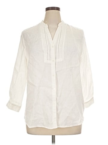 Charter Club 3/4 Sleeve Blouse (view 1)