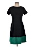 Elle Color Block Black Casual Dress Size S - photo 1