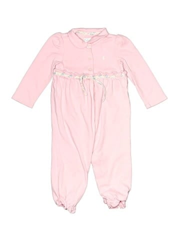 Ralph Lauren Long Sleeve Onesie (view 1)