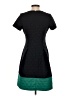 Elle Color Block Black Casual Dress Size S - photo 2