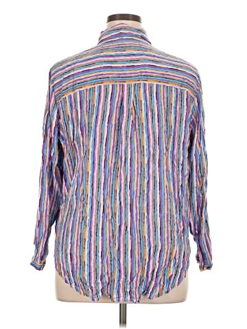 Nic + Zoe Long Sleeve Button-Down Shirt (view 2)