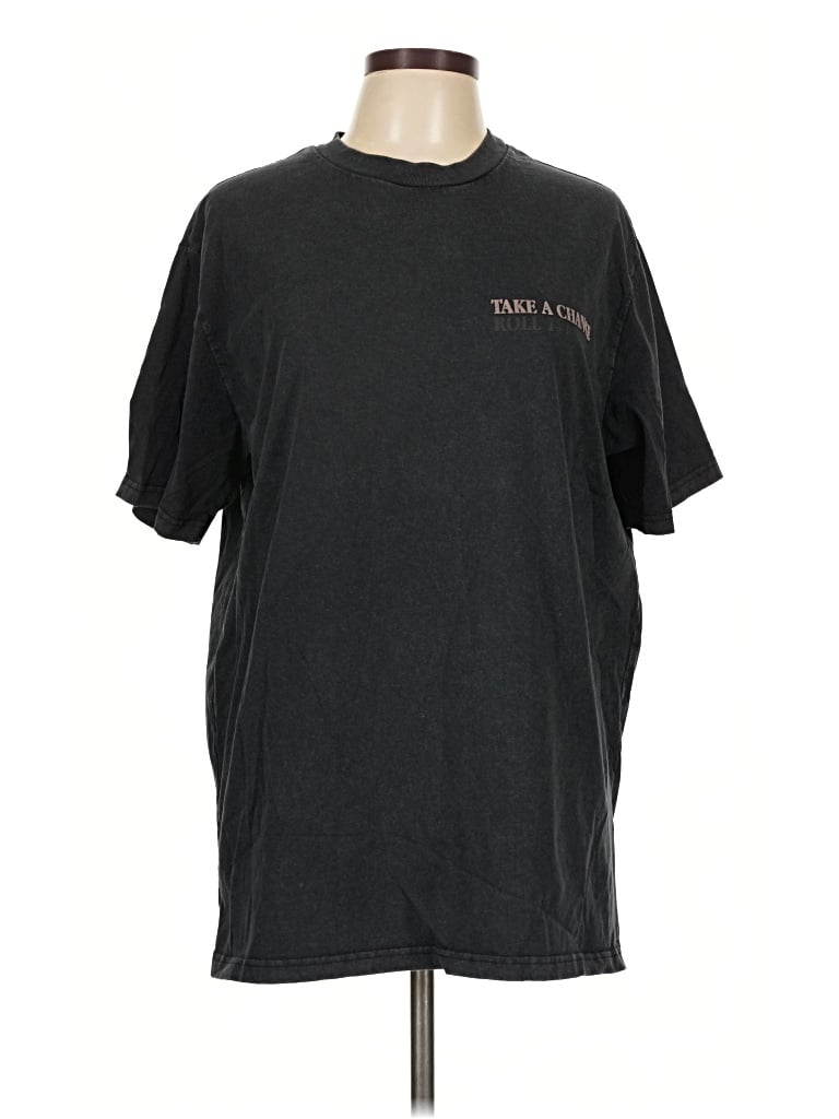 Pre-owned Monopoly Short Sleeve T-shirt In Black