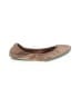 Tieks Solid Tan Flats Size 10 - photo 1
